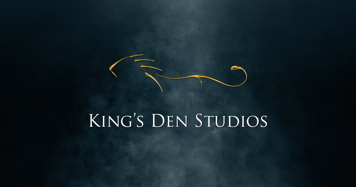 Real studio photo for King’s Den Studios
